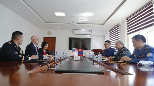 АНУ-ын Элчин сайдыг хүлээн авч уулзлаа